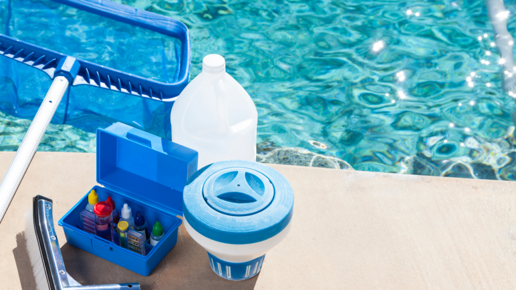 productos quimicos y sal para piscinas
